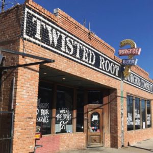 Twisted Root Burger Exterior