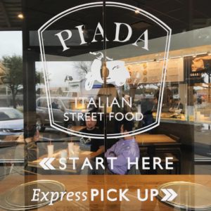 Piada Window Vinyl