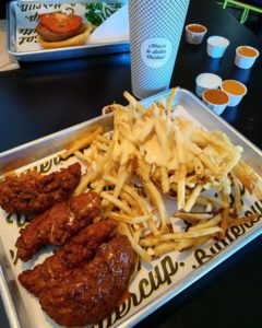 Nashville Hot Tenders & Cheese Fries