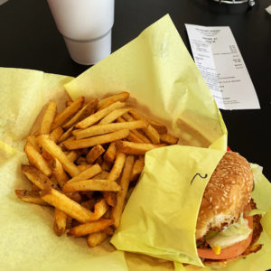 Burger and Fries